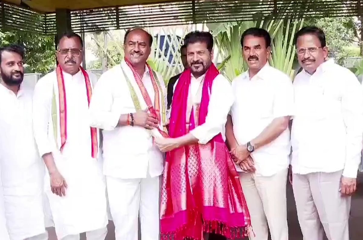 X/@INCTelangana : BRS MLA Bandla Krishna Mohan Reddy joined Congress